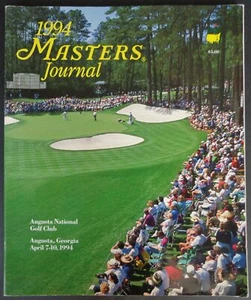 April 7-10, 1994 Masters Program Journal at Augusta National Golf Club 177682 - Picture 1 of 2