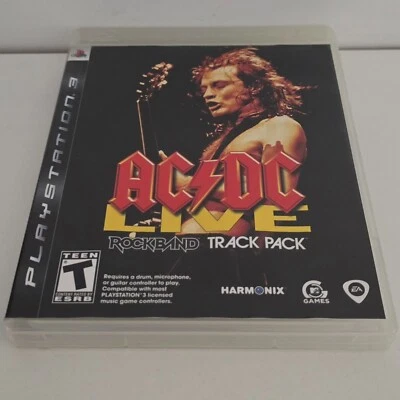 AC/DC Live: Rock Band Track Pack (Sony PlayStation 3, 2008) PS3 - Image 1 of 4