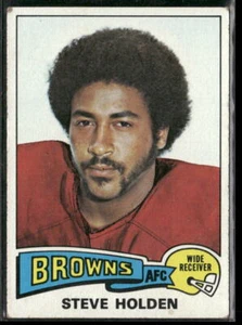 Steve Holden 1975 Topps #489 Cleveland Browns RC Football Karte - Bild 1 von 2