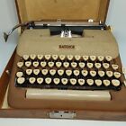 Machine à écrire portable manuelle vintage EATON'S PRESTIGE fonctionne avec étui d'origine