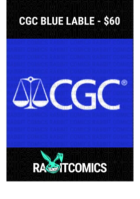 RABBIT COMICS CGC BLUE Label grading - EBAY LIVE ONLY