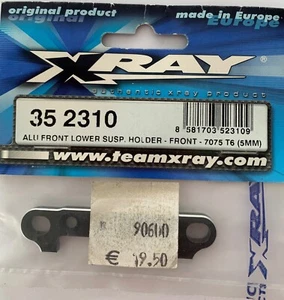 Aluminium front lower suspension holder front 7075 T6 (5mm) 352310 XRAY - Imagen 1 de 1