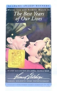 The Best Years Of Our Lives Factory Sealed VHS Video Tape New Brand Myrna Loy  - Imagen 1 de 12
