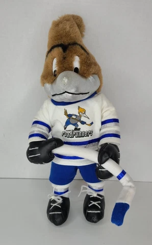 Phoenix Roadrunners Hockey Mascot Memorabilia Plush Vintage 16" Rare Cover