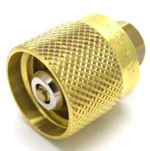 Forklift Truck Replacement Gas Cylinder Coupling Fits 11/4” ACME x 1/4” NPT - Picture 1 of 6