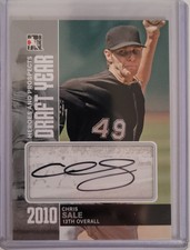 Chris Sale AUTO 2011 In The Game Heroes & Prospects Rookie RC Silver
