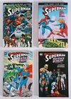 Superman - 4 Dc Comic Books Set - Like New - Softcover (Em142)