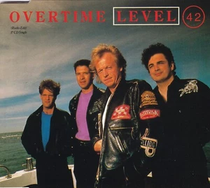 LEVEL 42 - Overtime 4TR CDM 1991 SYNTH-POP - Imagen 1 de 1