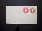 GB Postal Stationery STO QEII 2d + 21/2d embossed Compound Envelope H&B ESC889