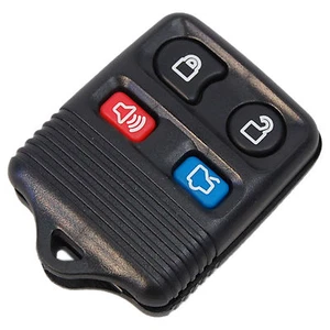 4 Button Remote Fob Case Cover for Mercury Cougar 1998 1999 2000 98 99 00 - Picture 1 of 7
