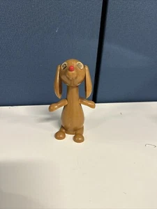 Vintage German Kohler Rare Friction Plastic Dog Toy Figurine 60s Köhler DDR - Picture 1 of 4