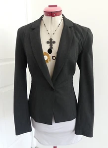 PORTMANS Status Grey JACKET Size Aus 10 USA 6 BNWOT NEW Lined Blazer Corporate - Picture 1 of 6