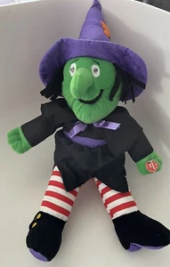 Vintage 1996 Halloween Witch Eyes Light Up She Cackles Gibson Greetings Corp - Picture 1 of 3
