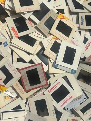 批量 200 张 随机 35 毫米幻灯片 20 世纪 60 年代 70 年代 80 年代 Kodachrome 混合制作垃圾日记本 — 第 1/3 张图片