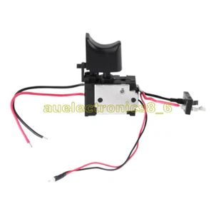 7.2V-24V 16A Electric Cordless Drill Trigger Switch Push Button With Light - Foto 1 di 5