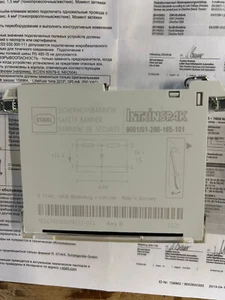 R. STAHL 9001/01-280-165-101 SINGLE CHANNEL SAFETY BARRIER 24VDC *NEW!* - Picture 1 of 3
