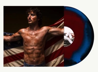 Benson Boone American Heart Blue & Red Limited & Numbered Vinyl Blood Records - Image 1 of 2