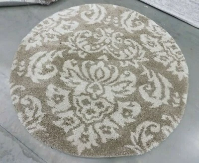 Alfombra BEIGE/CREMA 5' X 5' Defecto Redondo en, Precio Reducido 1172600185 SG460-1311-5R Foto 1 de 4