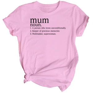 Damen-T-Shirt Definition von Mama Muttertag Oberteil lustig Mama Mama süß Geschenk #MD - Bild 1 von 34