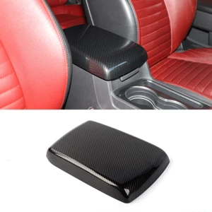 Carbon Fiber ABS Center Armrest Box Cover Trim For Dodge Challenger 2009-2014 US - Picture 1 of 11