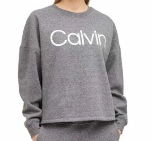 MOLETOM COM LOGOTIPO FEMININO CALVIN KLEIN *VERIFIQUE TAMANHO E COR* - Imagem 1 de 1