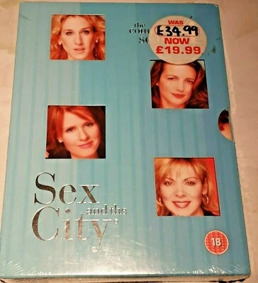 Sex And The City - Series 4 (DVD, 2003, 3-Disc Set, Box Set) New & Sealed - Image 1 of 4