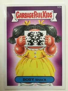 Garbage Pail Kids 2015 Topps Sticker 50b Rory Shack