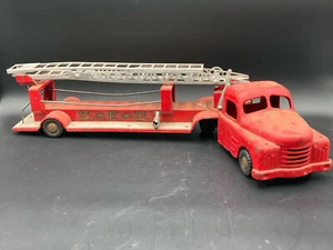 Vintage Strutco SFD Metall Feuerwehrauto Spielzeug - Bild 1 von 11