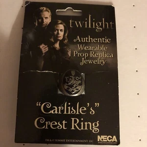 TWILIGHT "Carlisle's" Crest Ring NECA Authentic Prop Jewelry New - Picture 1 of 4