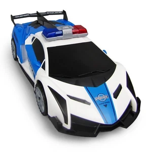 Electric Dance Police Car Toy Sound Lights Siren Colorful Lights Ages 3 & Up New - Picture 1 of 5