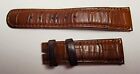 Authentic A. Lange & Sohne  Genuine Brown Leather Watch Strap 20/16mm, 64+102mm