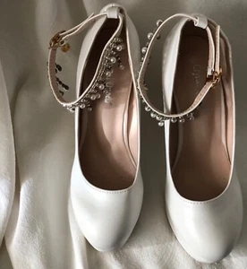Zapatos de boda Crystal Queen talla 38 - Imagen 1 de 6