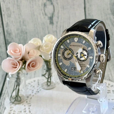 BURBERRY BU7503 二手手表 计时码表 电池 替换 — 第 1/4 张图片