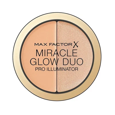 Max Factor Miracle Glow Duo Pro Illuminator 10 LIGHT - Image 1 of 2