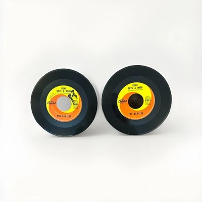 2 BEATLES Eight Days A Week/I Don’t Want To Spoil The Party 45 1965 Capitol 5371 - Image 1 of 2