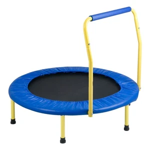 3FT Kids Trampoline Indoor/Outdoor Foldable Baby Toddlers Trampoline - Picture 1 of 12