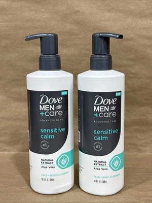 Dove Men+Care Sensitive Calm Face & Body Cleanser with Aloe Vera - 2-Pack - Image 1 of 2