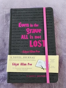 New! A Novel Journal Edgar Allen Poe (Compact Size) OUT OF PRINT - Collectors - Picture 1 of 7
