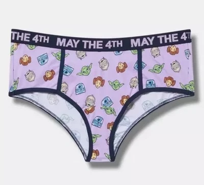 Bragas de algodón Torrid para mujer descaradas Star Wars talla 1X Foto 1 de 3
