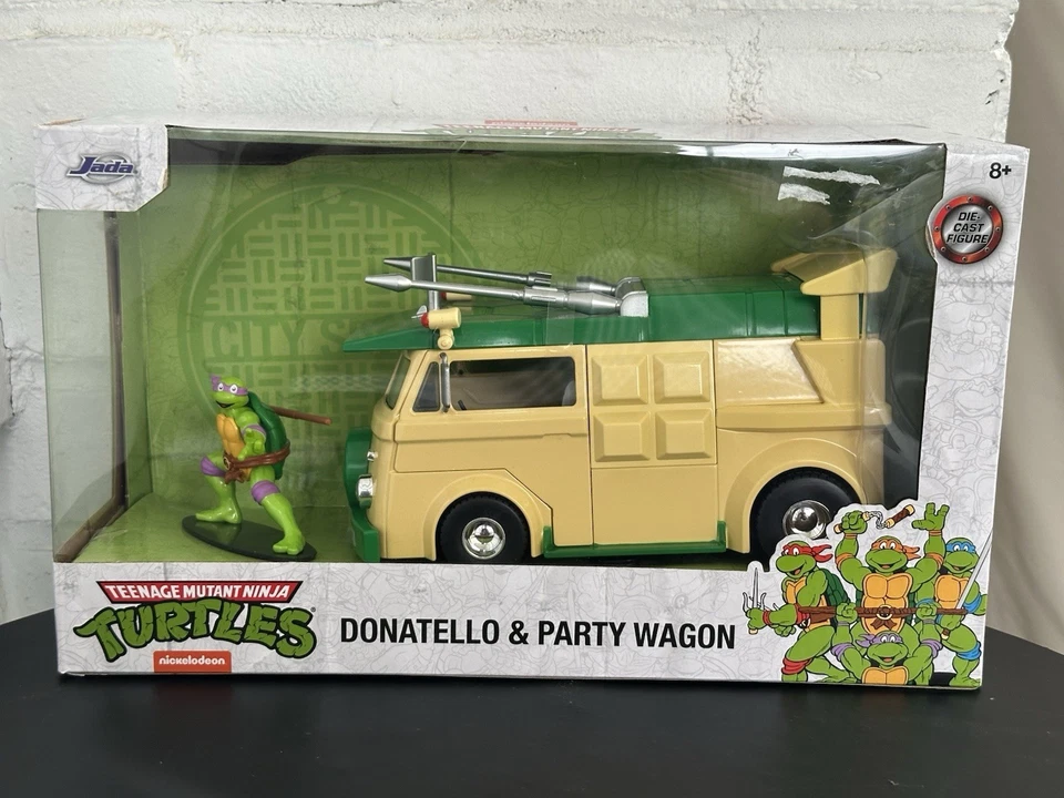 TMNT DONATELLO & PARTY WAGON Hollywood Rides Teenage Mutant Ninja Turtles - Image 1 of 4
