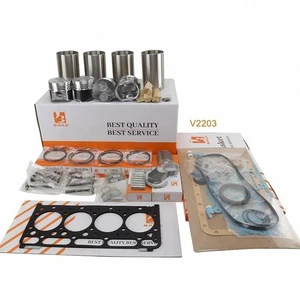 Overhaul Kit STD For kubota V2203 V2203B V2203T Engine Bobcat S130 S150 *New*🥇 - Picture 1 of 1