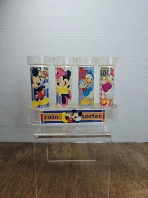 DISNEY Coin Sorter Bank Mickey Mouse Minnie Donald Duck Daisy - Image 1 of 4