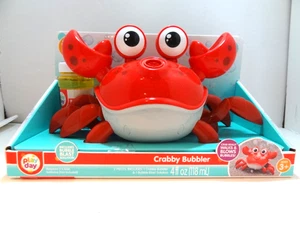 Play Day Walking Crabby Bubbler avec 4 oz Solution de soufflage à bulles  - Photo 1/6