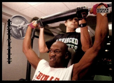 1994 Upper Deck Jordan Rare Air #6 Michael Jordan & Tim Grover - Image 1 of 2