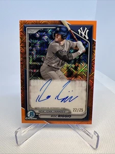 2025 Bowman Chrome BMA-RR /25 Orange MOJO - Picture 1 of 2