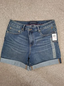 Womens Tommy Hilfiger Denim Shorts Uk14, Us10 Bnwt - Picture 1 of 3