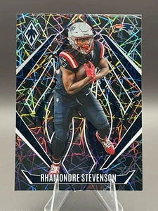 RHAMONDRE STEVENSON #124 Lazer Parallel 2024 Panini Phoenix PATRIOTS - Picture 1 of 5