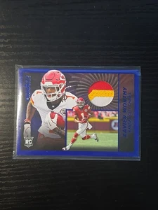 2024 Encore Pinnacle Xavier Worthy Blue 3 Color RC JERSEY /35 RARE SP PJ-XWY - Picture 1 of 2