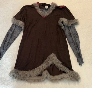Frozen Kristoff Costume Halloween Adult Mens L/XL Shirt Only - Picture 1 of 3