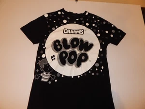 Vintage Southpole Charms Blow Pop Erwachsene T-Shirt Größe L schwarz Grafik - Bild 1 von 6